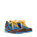 LOUIS VUITTON LV SKATE BROWN BLUE YELLOW