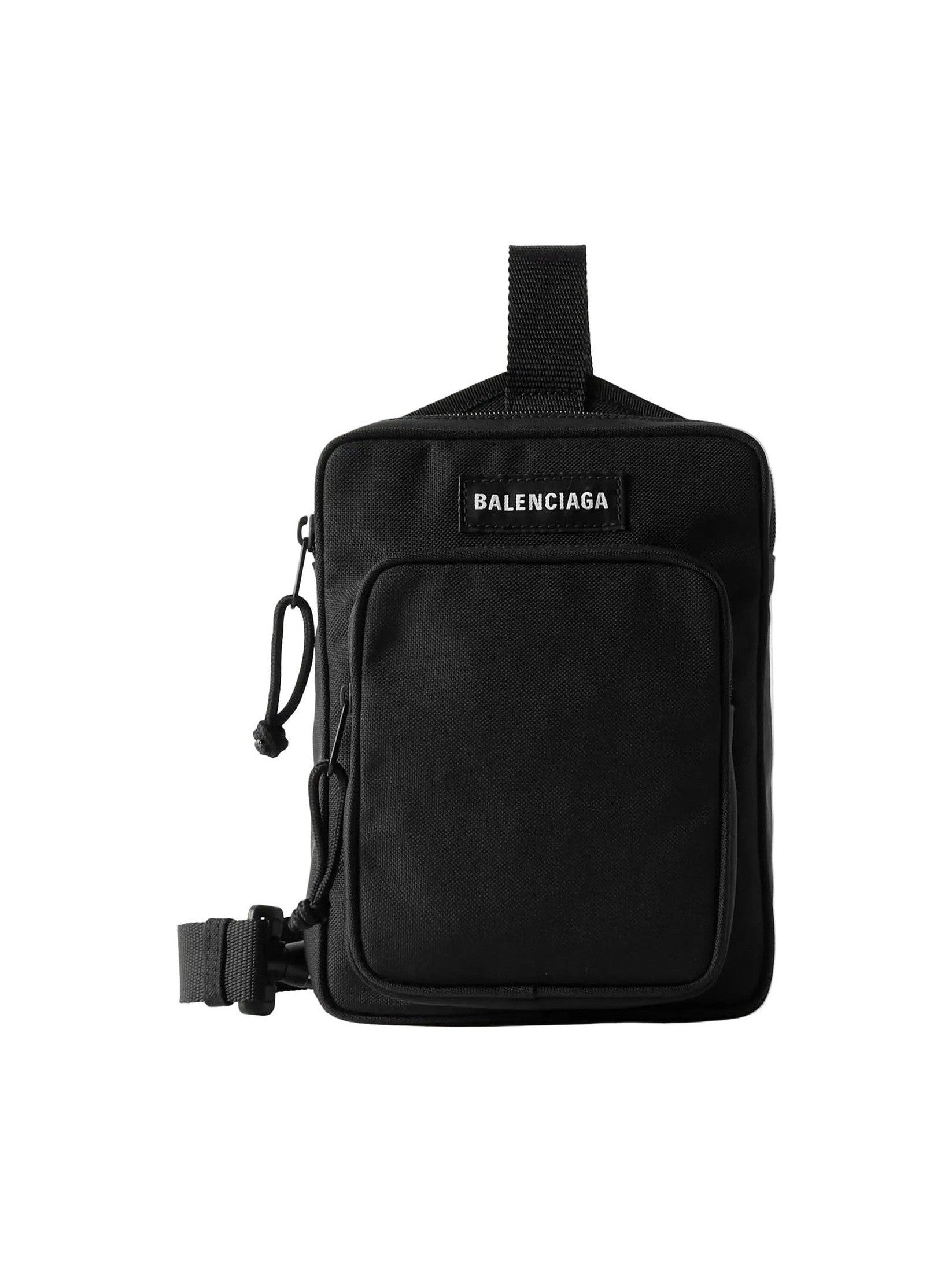 BALENCIAGA EXPLORER CANVAS MESSENGER BAG