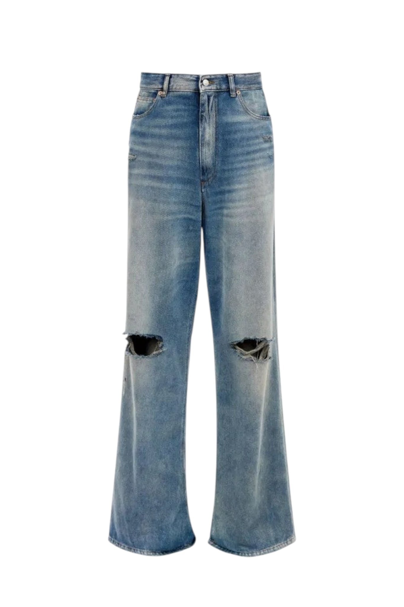 MAISON MARGIELA DISTRESSED CLASSIC DENIM