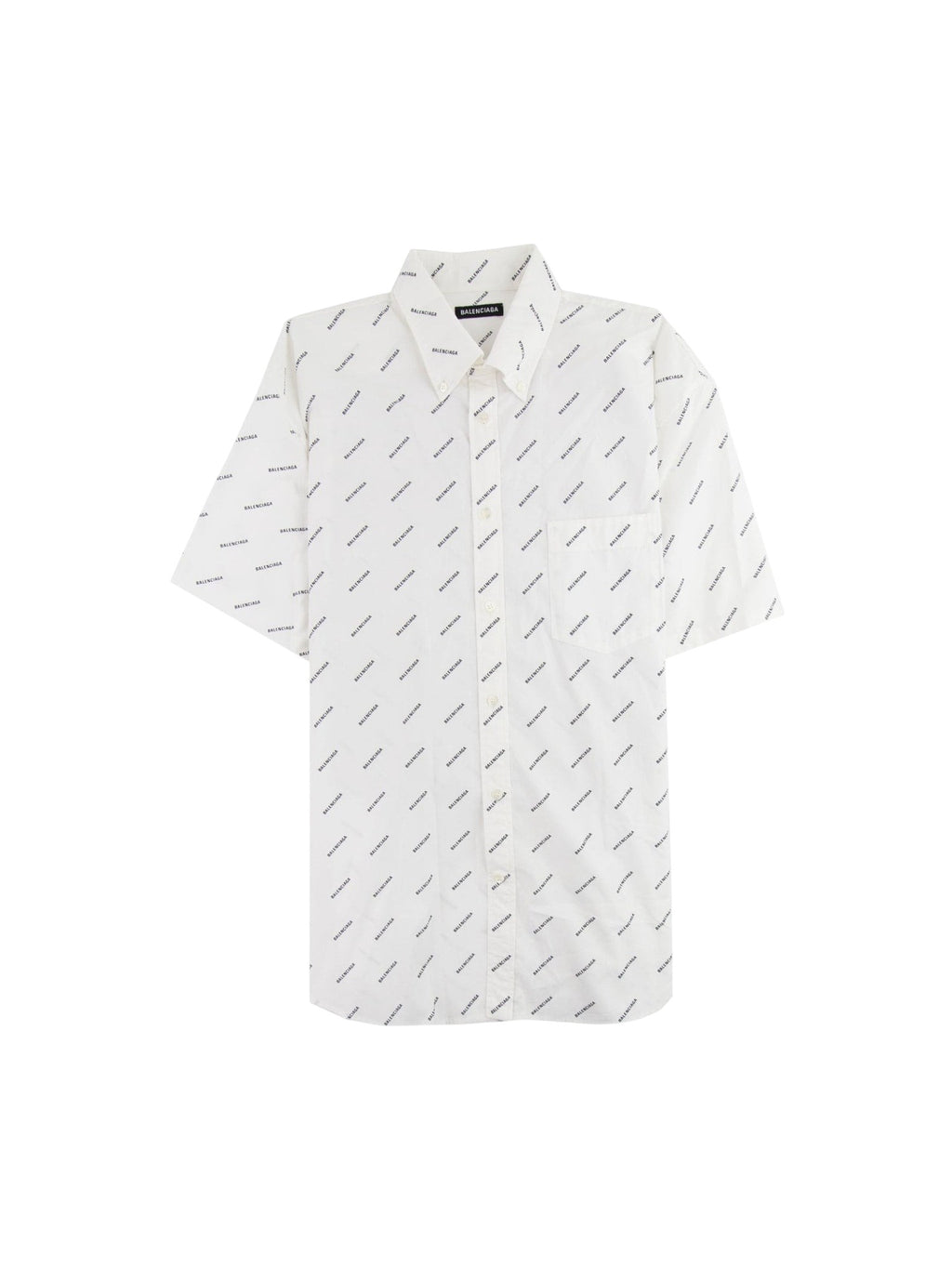 BALENCIAGA LOGOS ALL OVER SHIRT