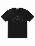 PRADA MILANO MAGLIETTE T-SHIRT BLACK