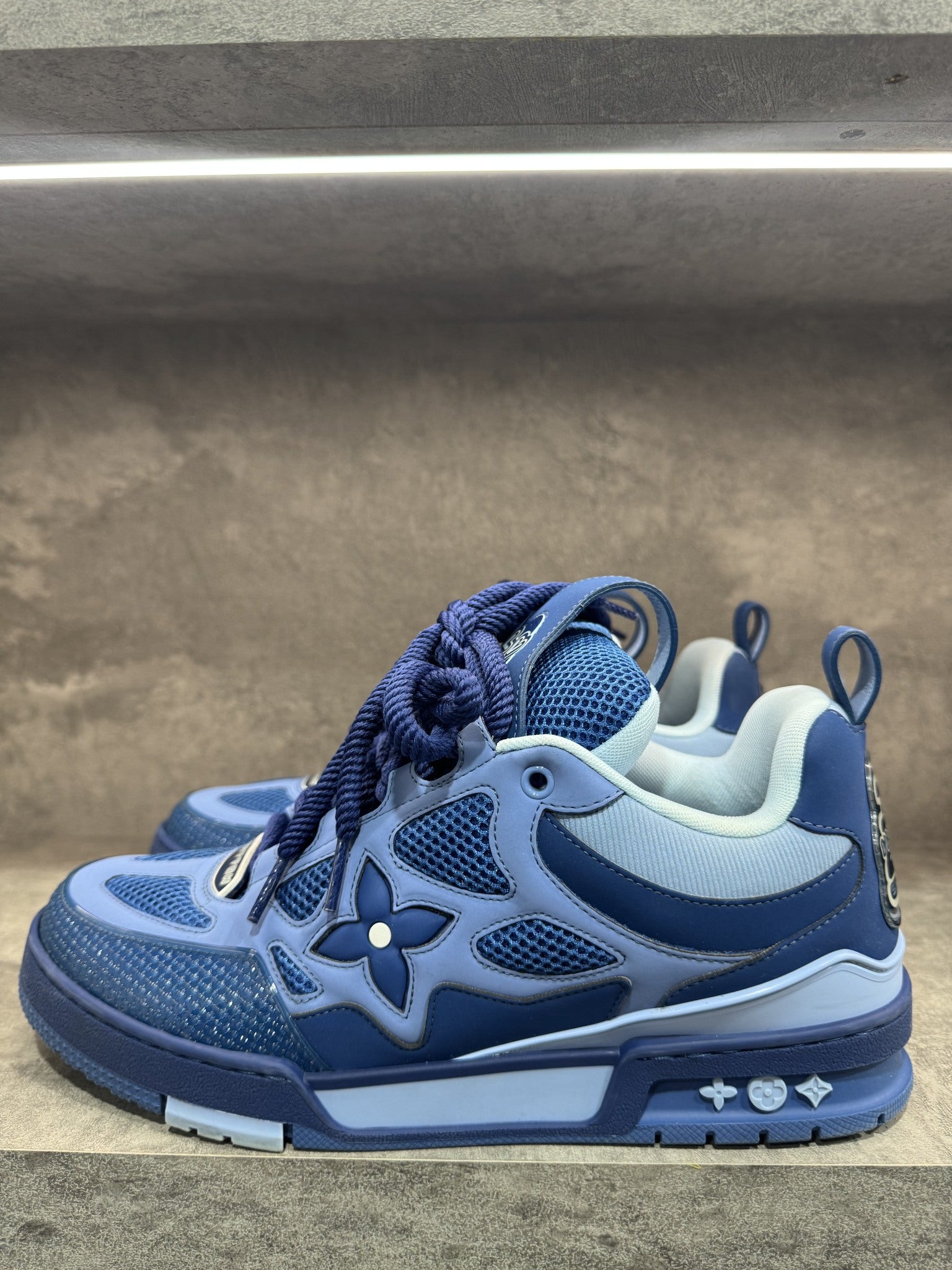 LOUIS VUITTON SKATE BLUE