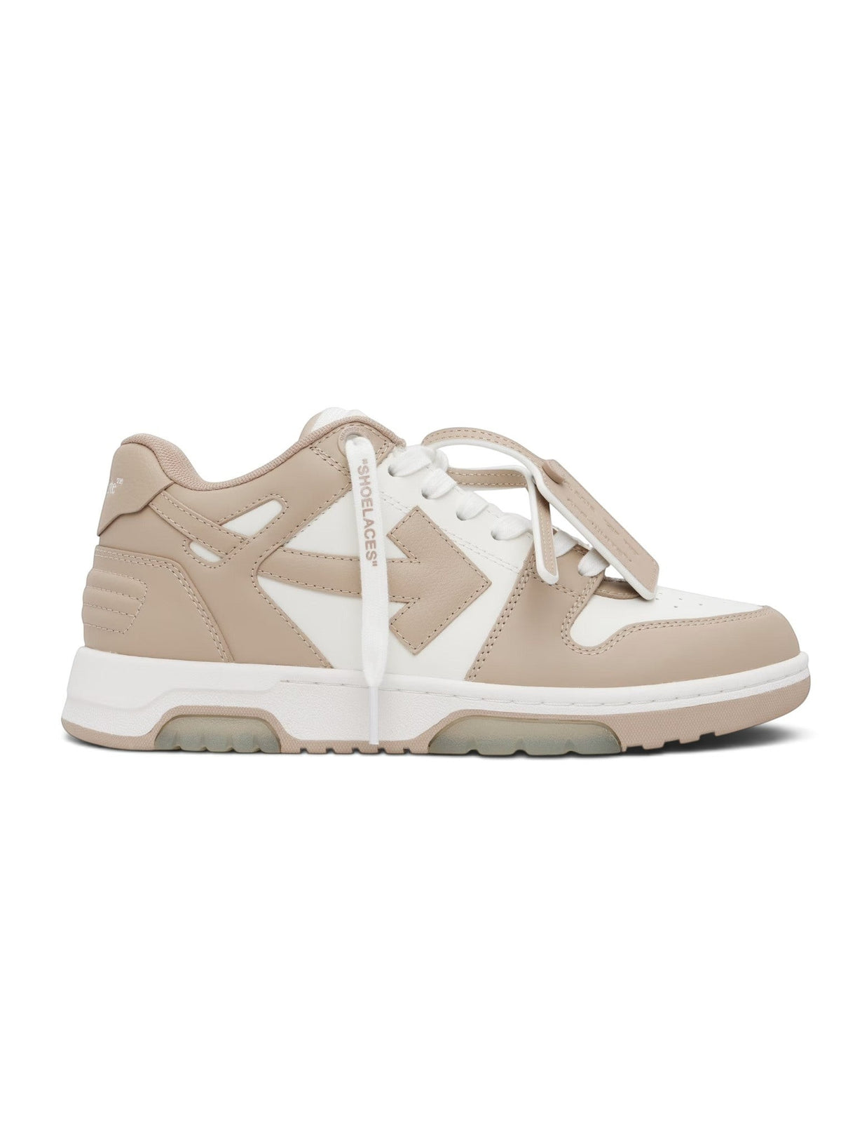 OFF WHITE OUT OF OFFICE BEIGE & WHITE