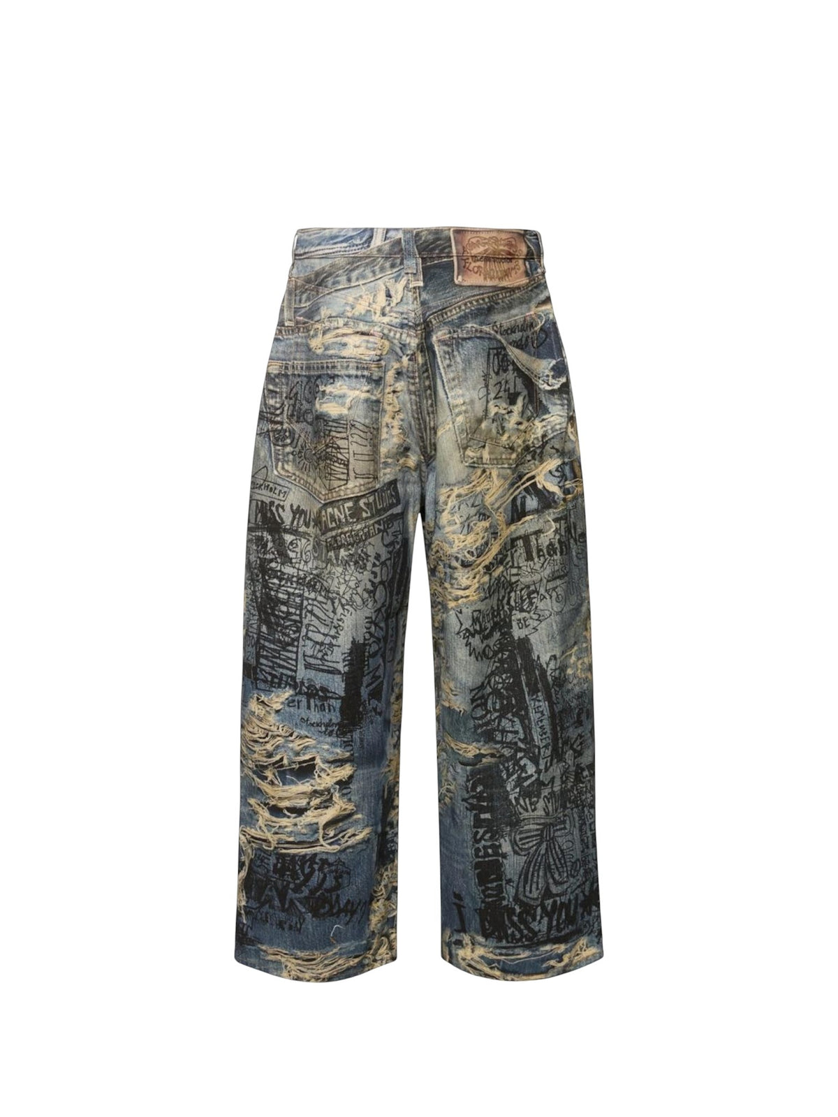 ACNE STUDIOS DISTRESSED TROMPE LOEIL