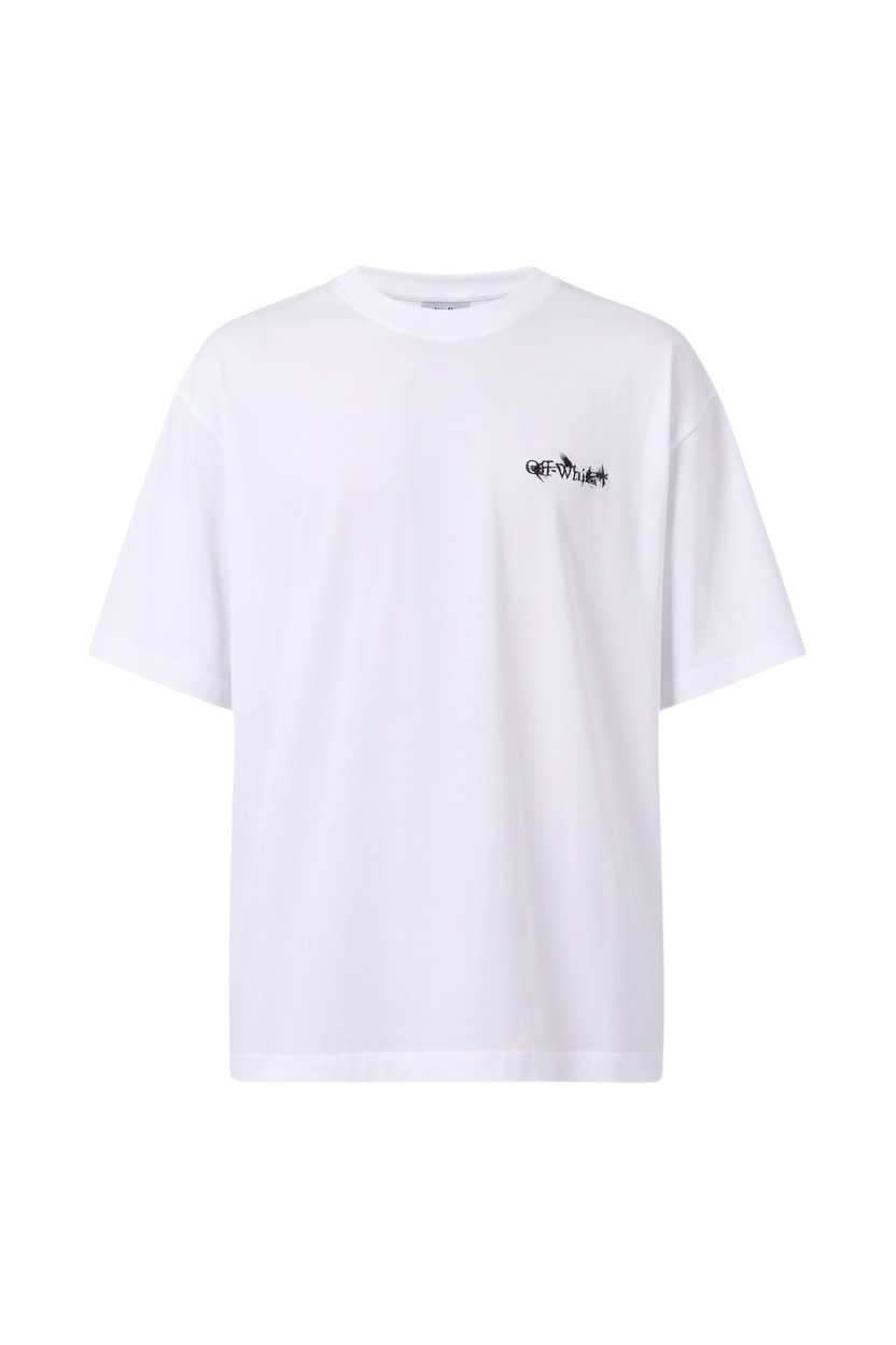 OFF WHITE FLOWER ARROW T-SHIRT WHITE