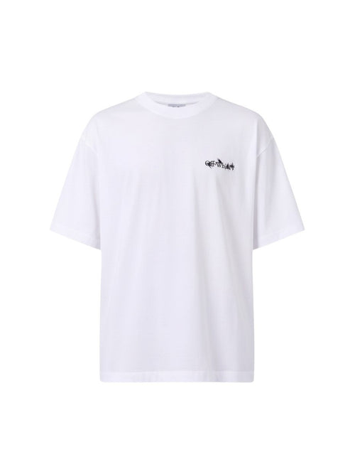 OFF WHITE FLOWER ARROW T-SHIRT WHITE