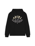 AMIRI DISTRESSED ARTS DISTRICT HOODIE BLACK