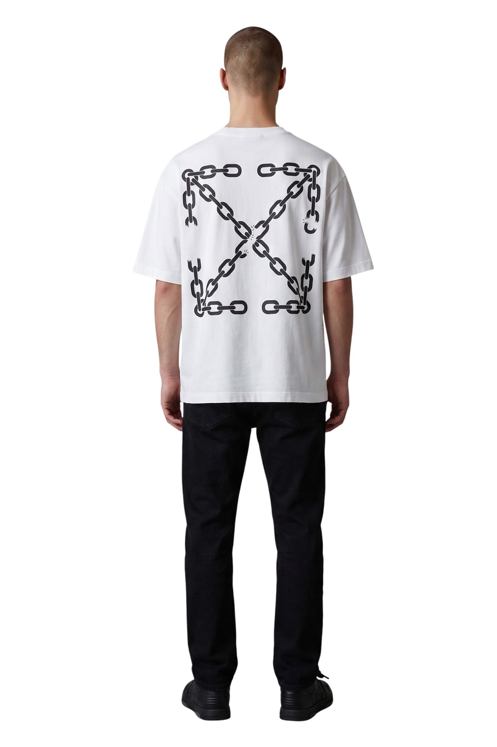 OFF-WHITE CHAIN ARROW T-SHIRT WHITE