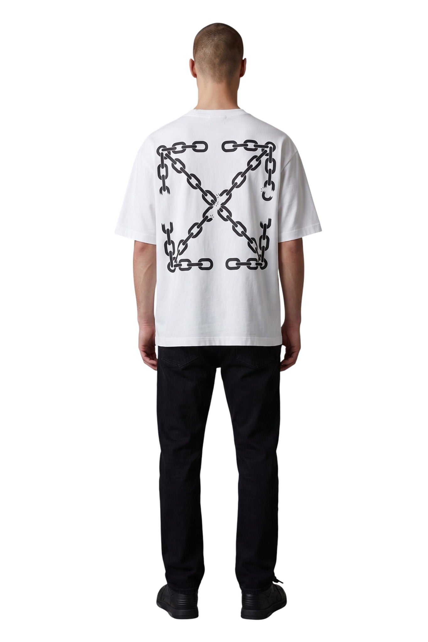 OFF-WHITE CHAIN ARROW T-SHIRT WHITE