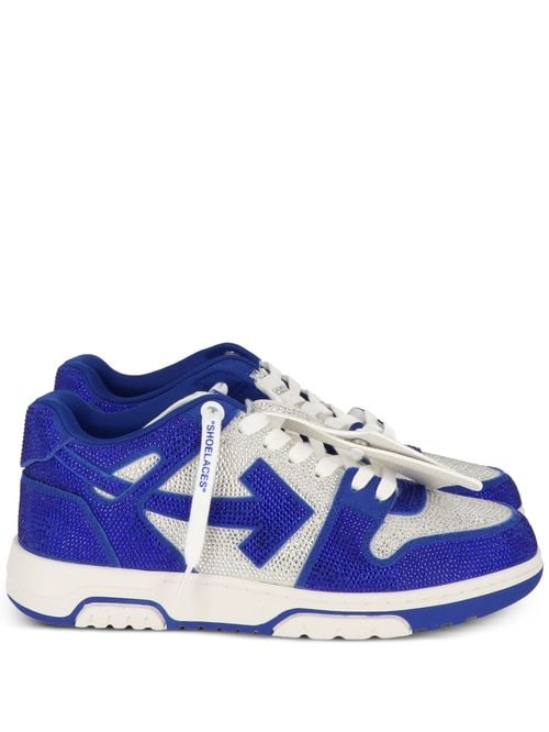 OFF WHITE OUT OF OFFICE CRYSTAL EMBELLISHED NAVY WHITE