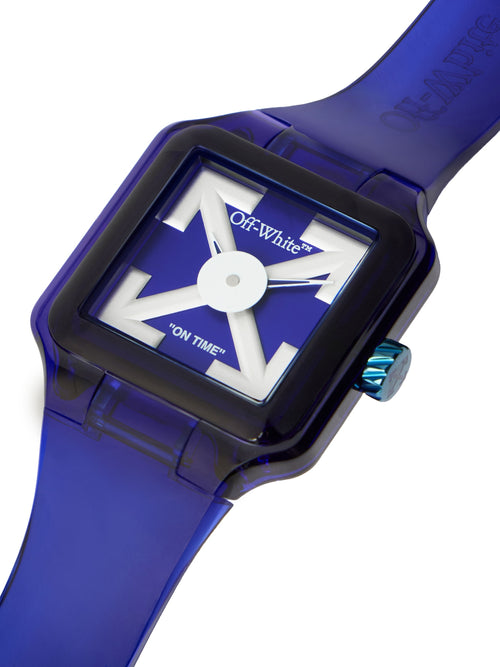 OFF WHITE PROTO 01 WATCH BLUE
