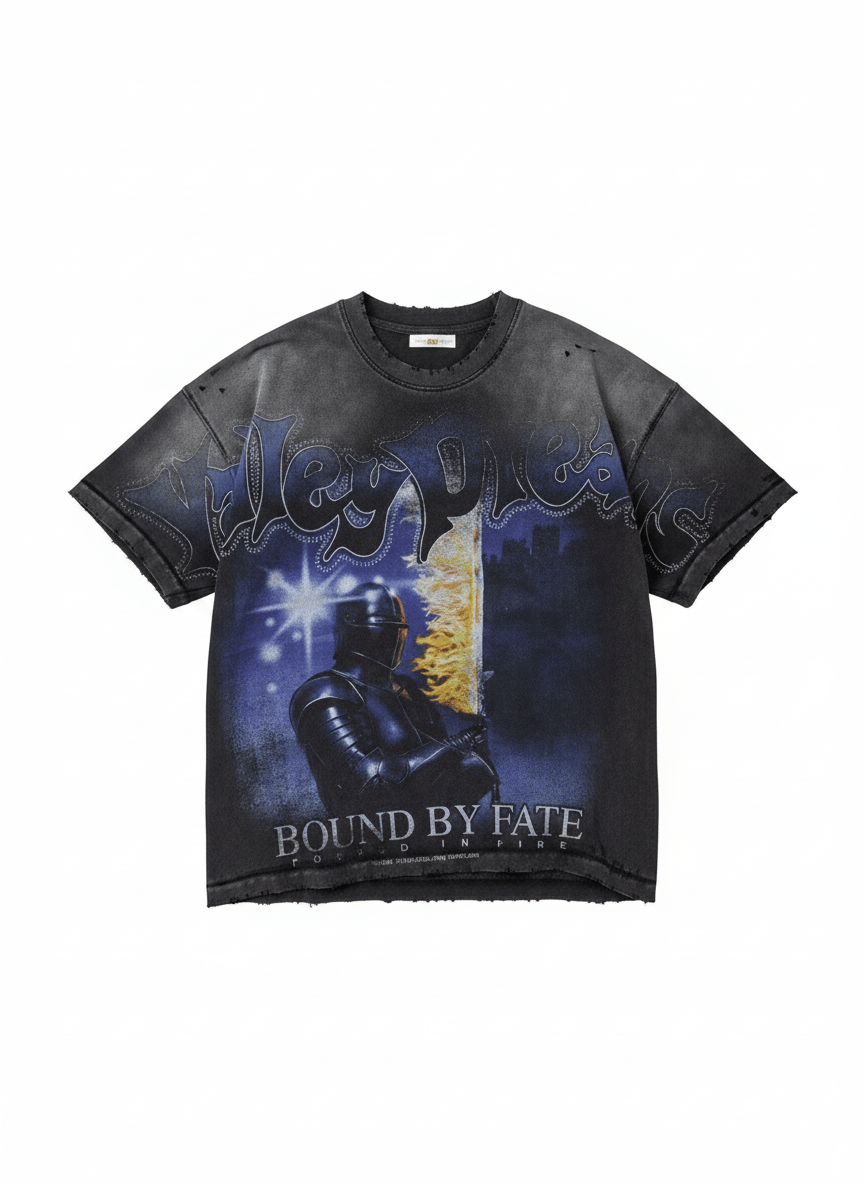 VALLEY LANCELOT T-SHIRT BLACK