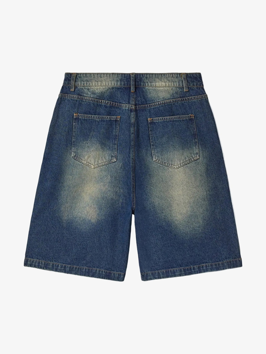 VALLEY 1980S JORTS MID WASH BLUE