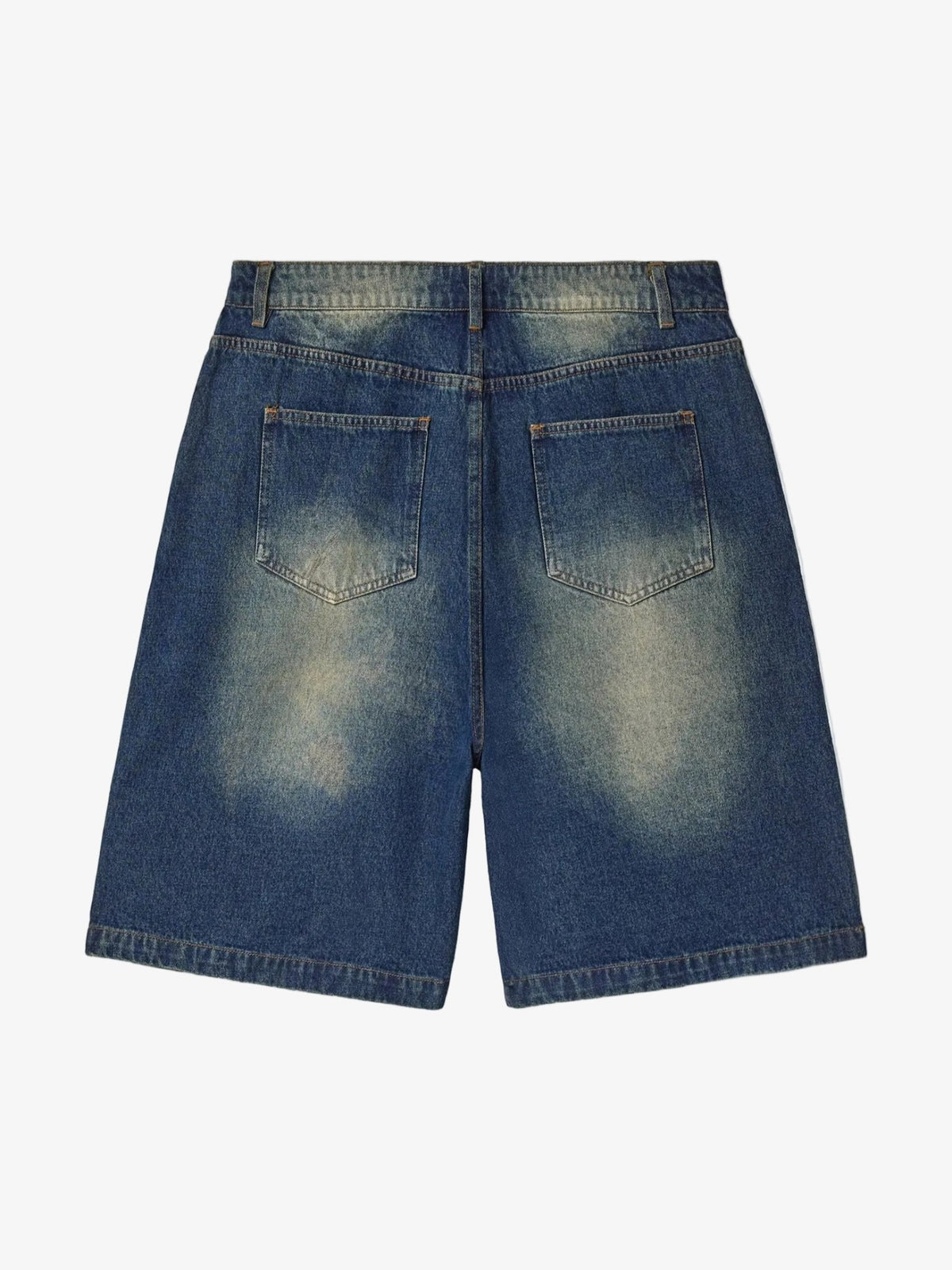 VALLEY 1980S JORTS MID WASH BLUE