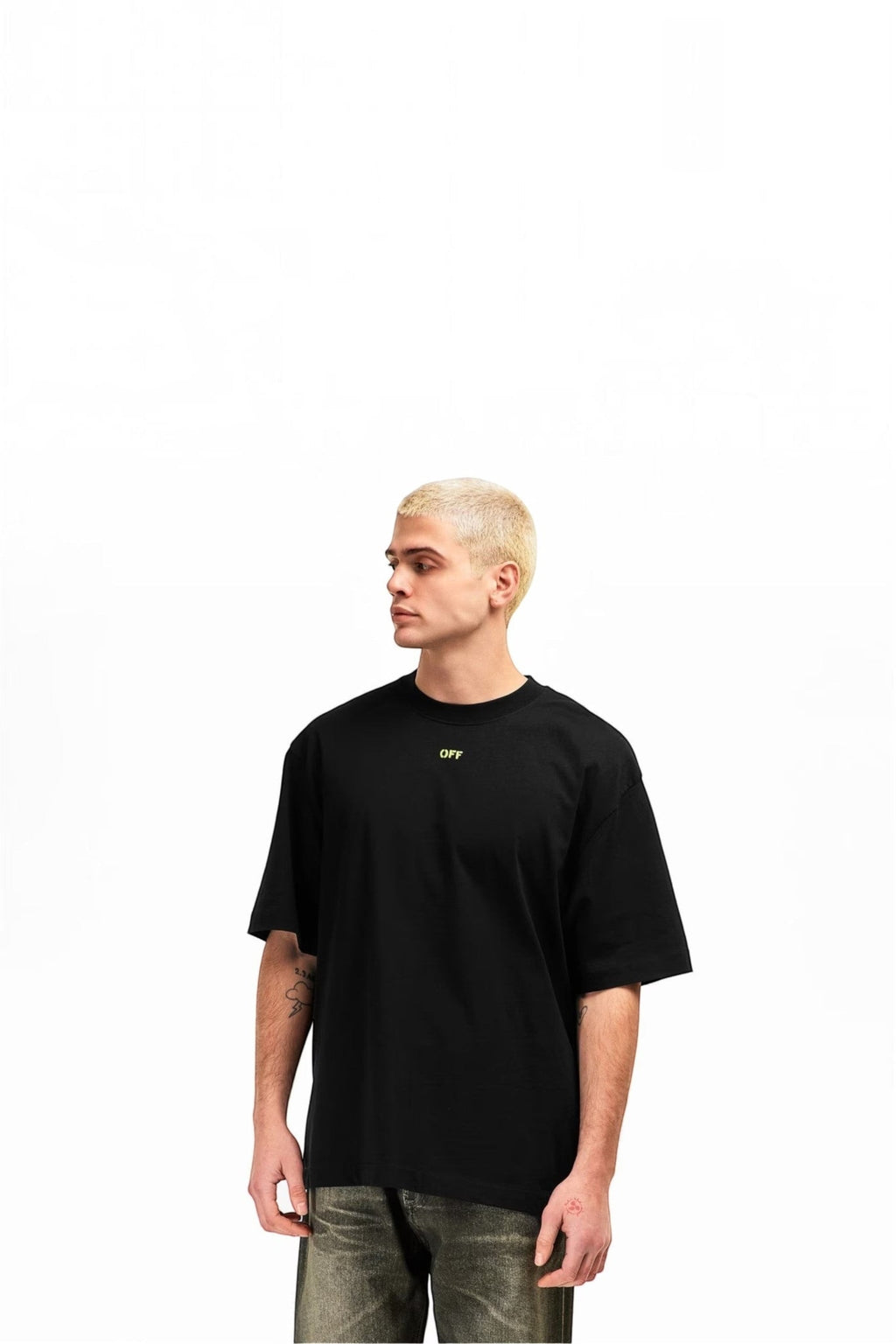 OFF WHITE SLIME ARROW OVERSIZED T-SHIRT