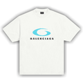 BALENCIAGA WHITE LOOP SPORTS ICON T-SHIRT