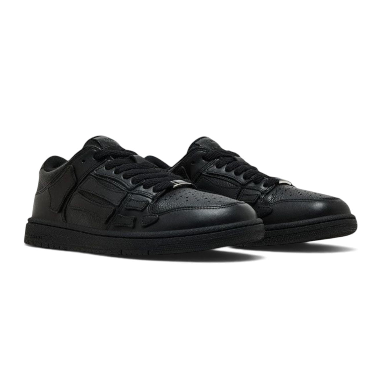AMIRI SKEL TOP LOW TRIPLE BLACK