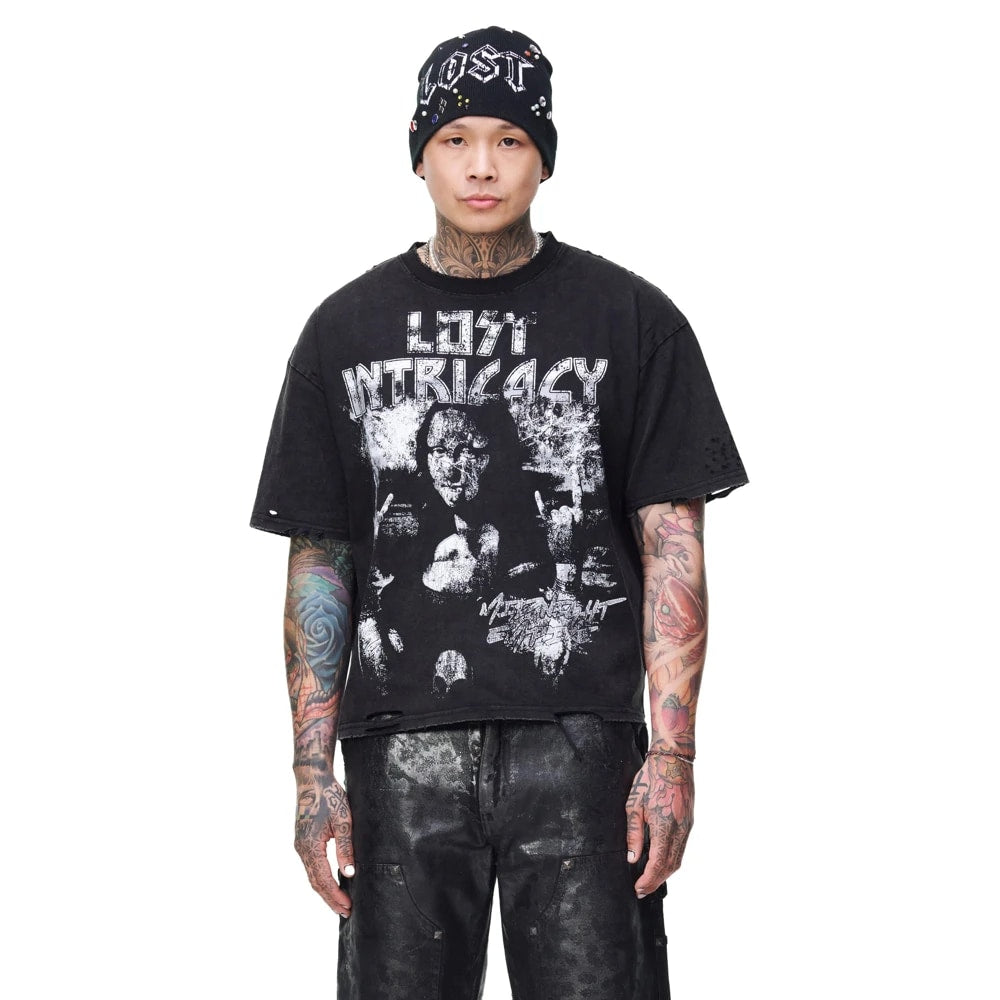 LOST INTRICACY LISA T-SHIRT BLACK