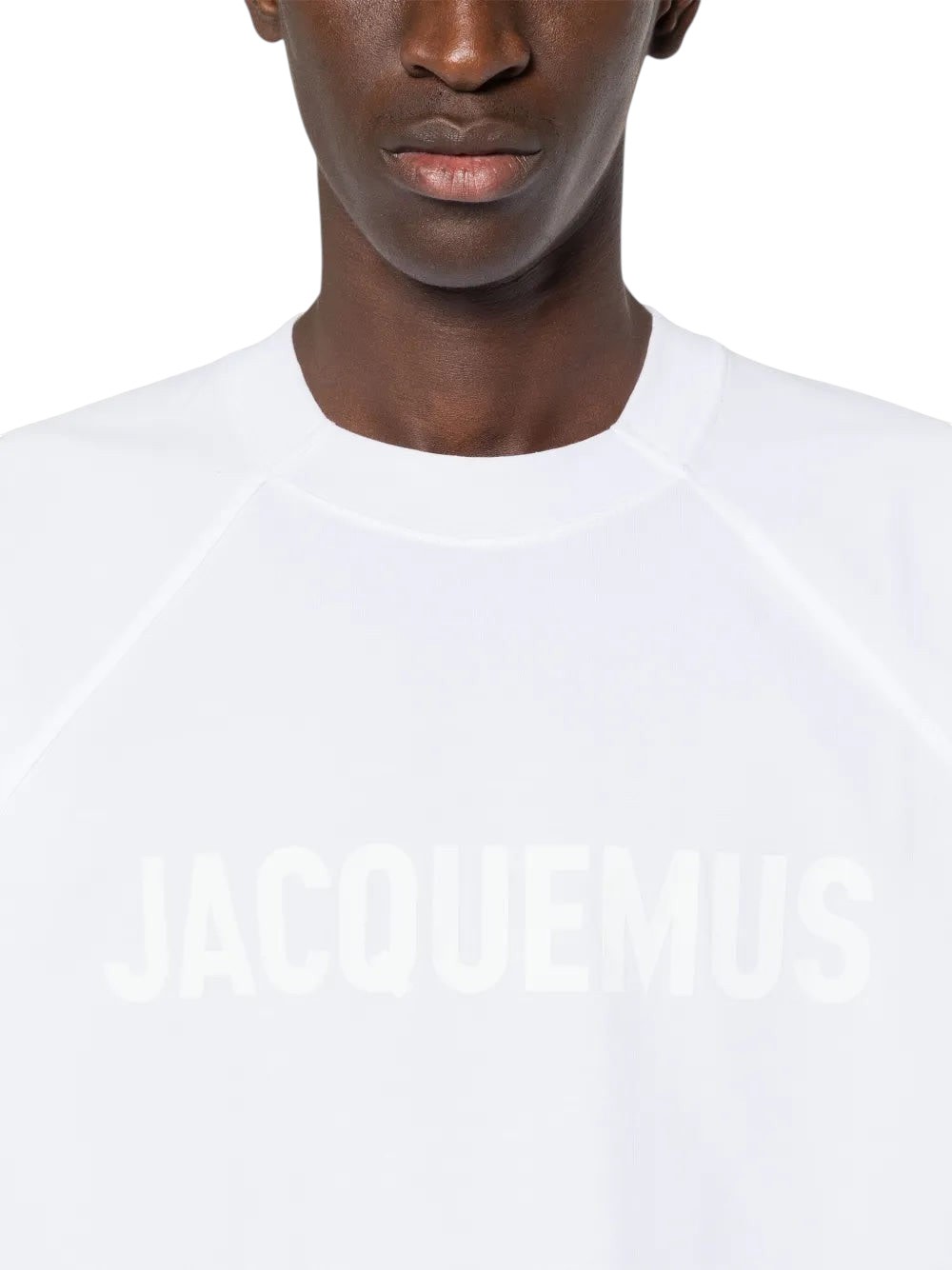 JACQUEMUS BIG LOGO T SHIRT WHITE