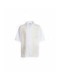 PRADA CAMP COLLAR SHIRT WHITE POCKET
