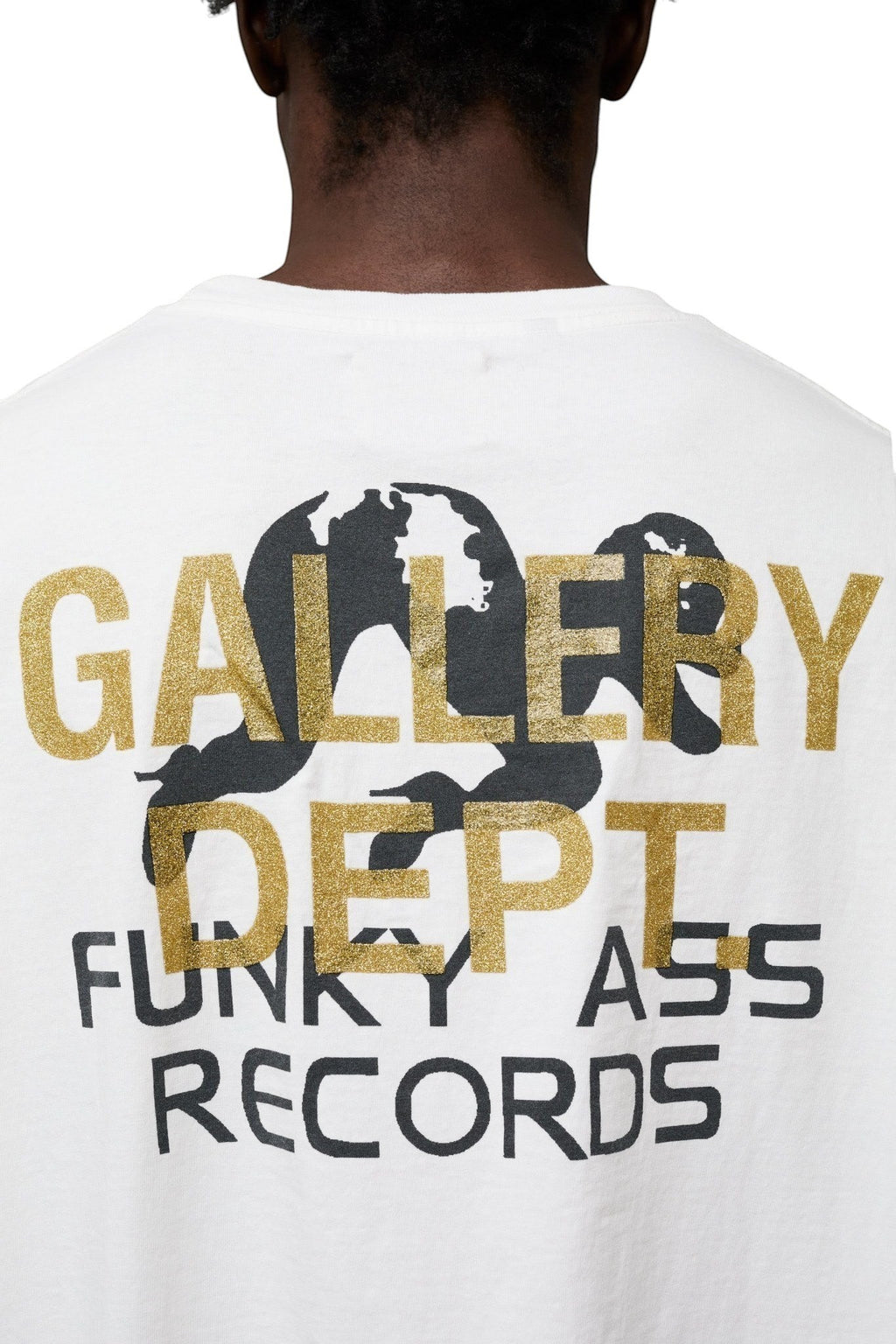 GALLERY DEPT FUNKY ASS RECORDS TEE WHITE