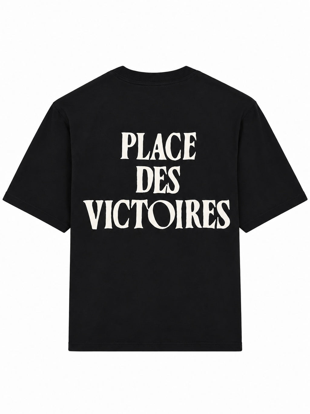 AMI PARIS PLACE DES VICTOIRES T-SHIRT BLACK