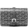 GOYARD DOUBLE TRAVEL WATCH CASE GREY