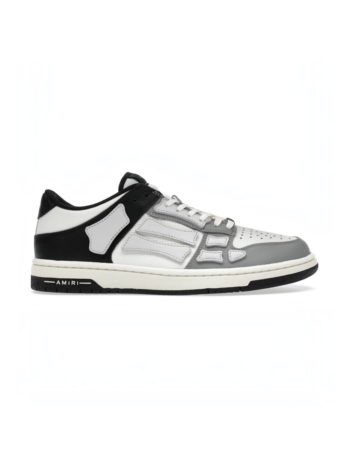AMIRI SKEL TOP LOW BLACK WHITE GREY