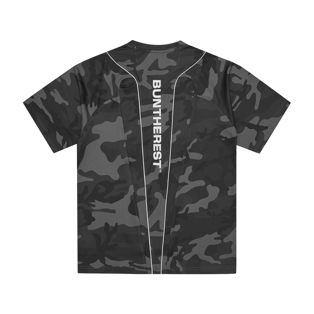 CORTEIZ BTR PRACTICE TOP BLACK CAMO