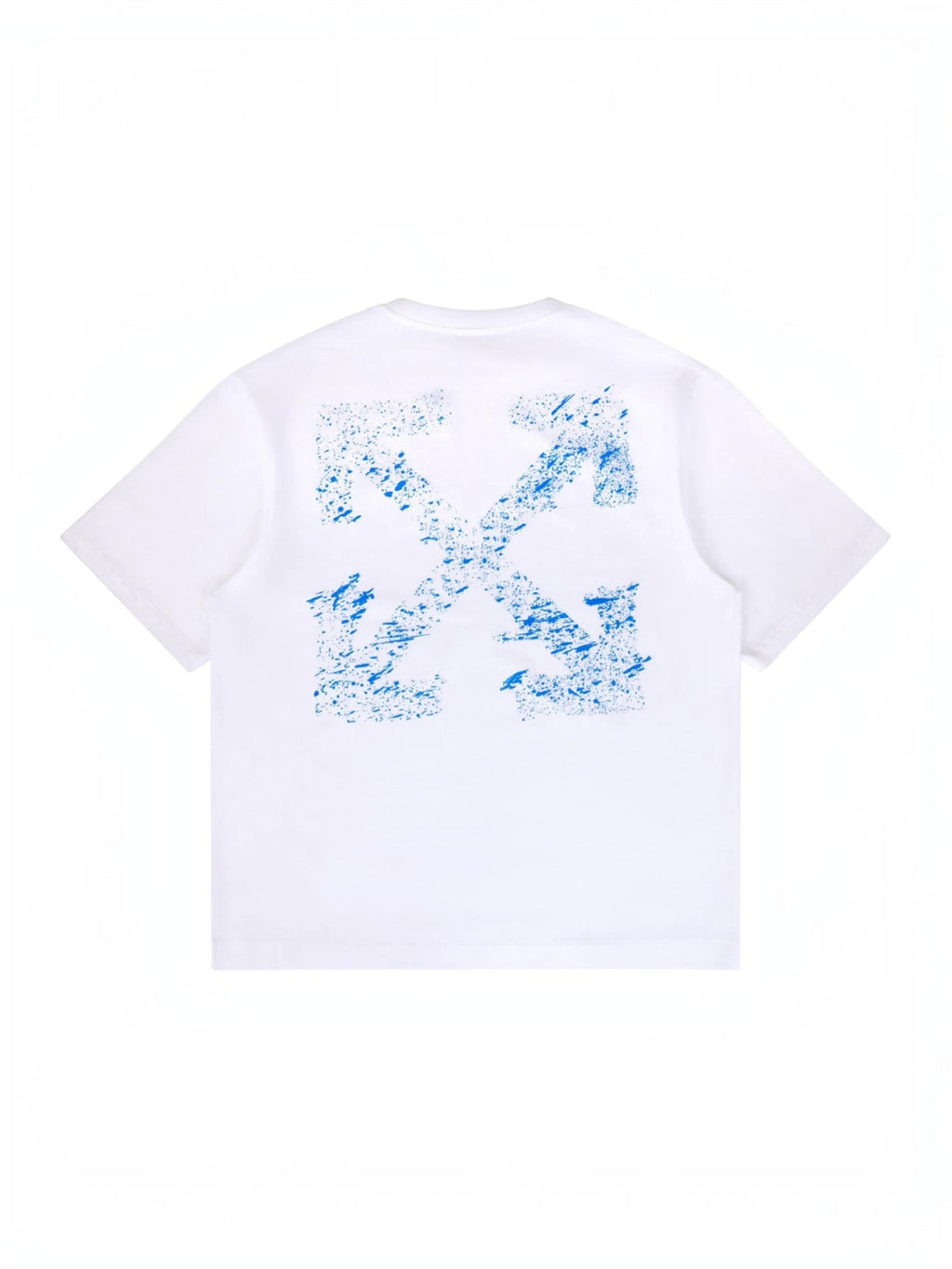 OFF WHITE PAINT SPLATTER ARROW DIAG T-SHIRT WHITE