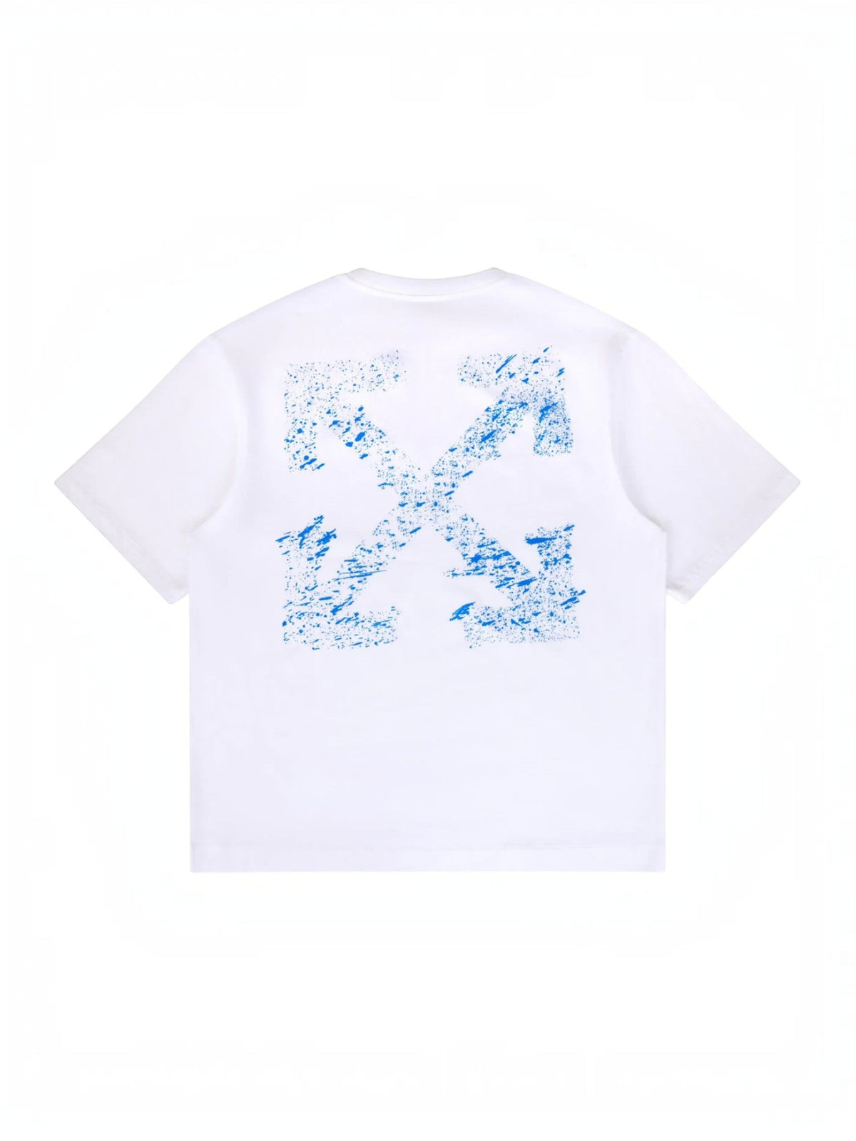 OFF WHITE PAINT SPLATTER ARROW DIAG T-SHIRT WHITE