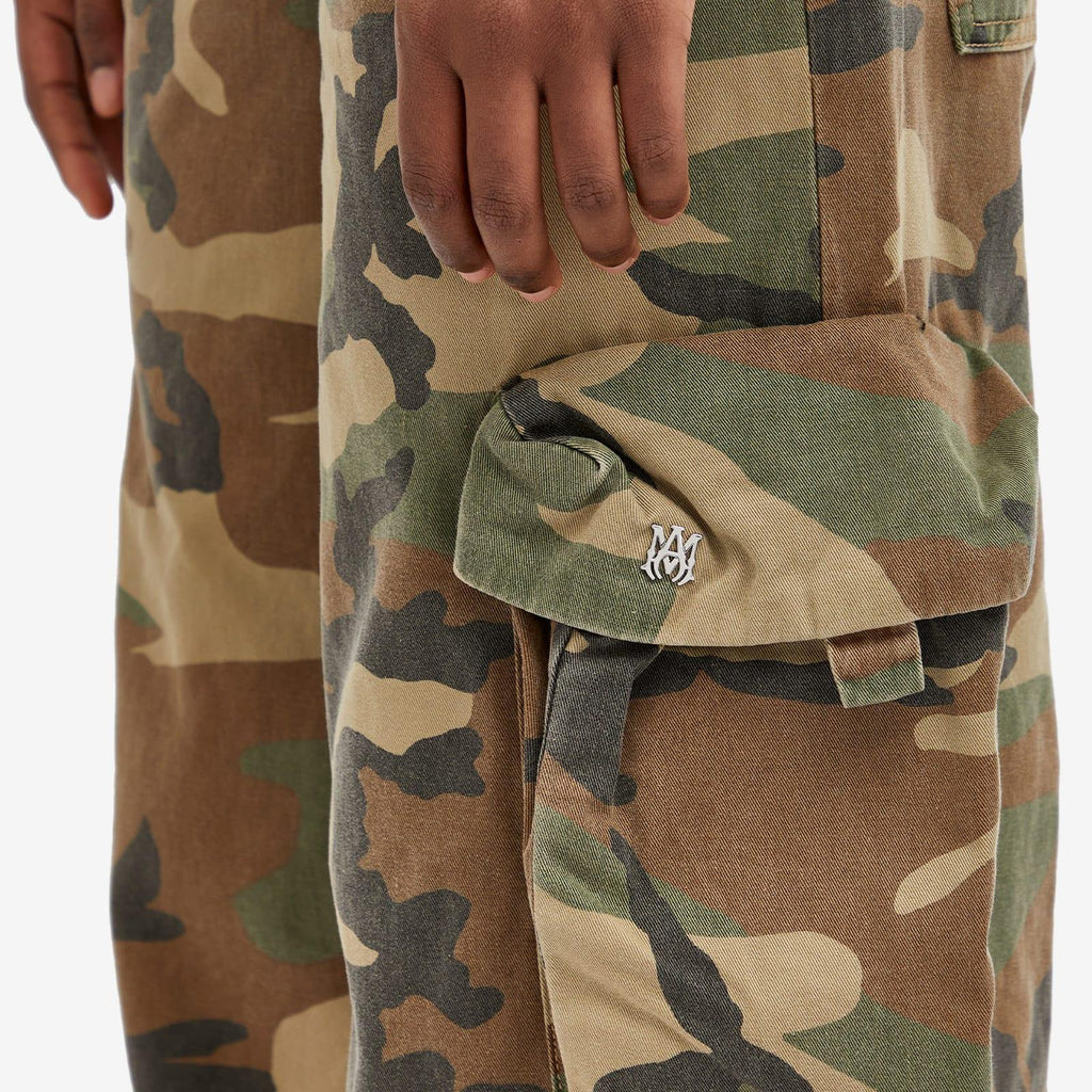 AMIRI CAMO CARGO OVERSIZED PANTS