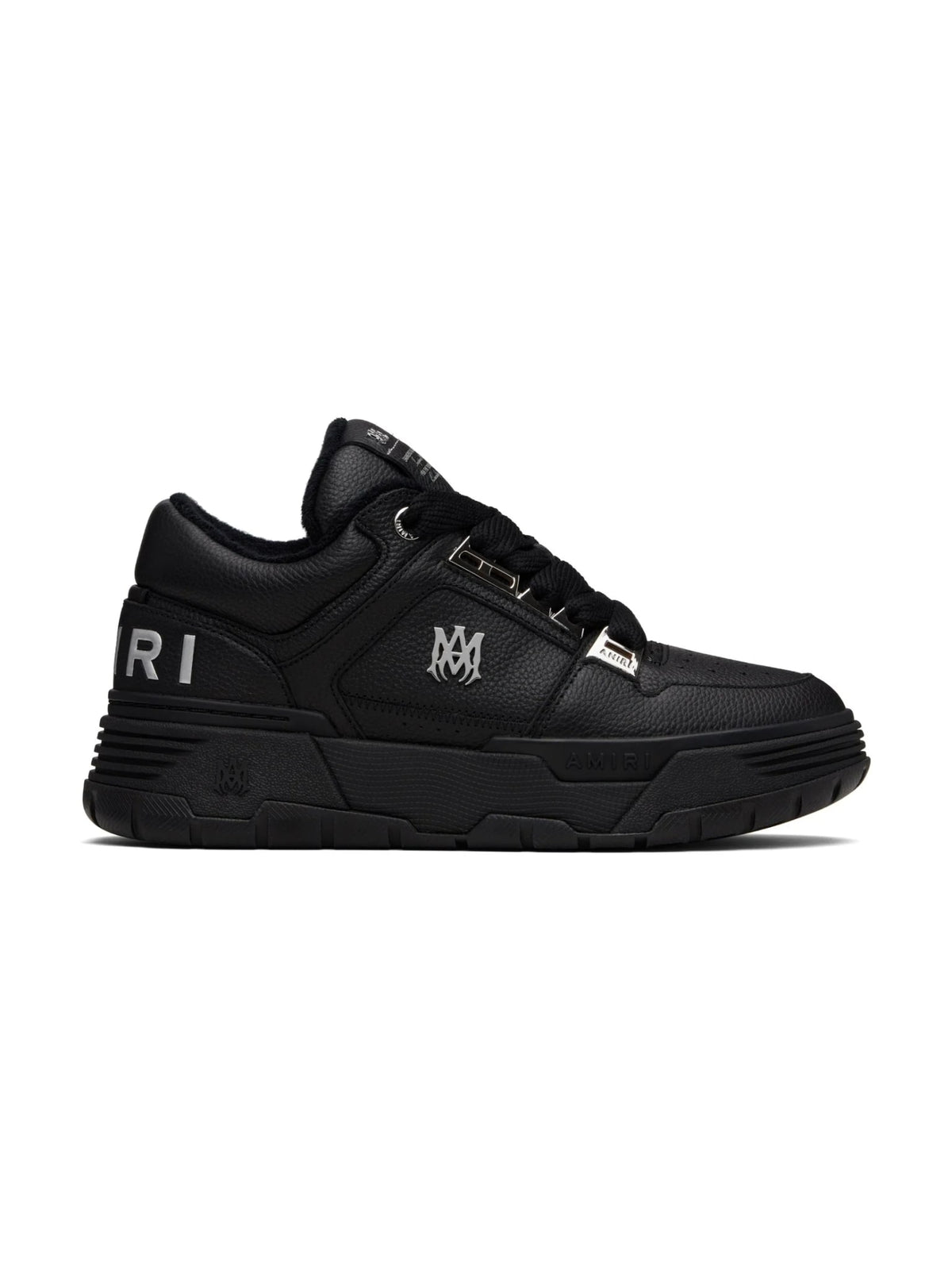 AMIRI MA-1 TRIPLE BLACK LEATHER SNEAKERS