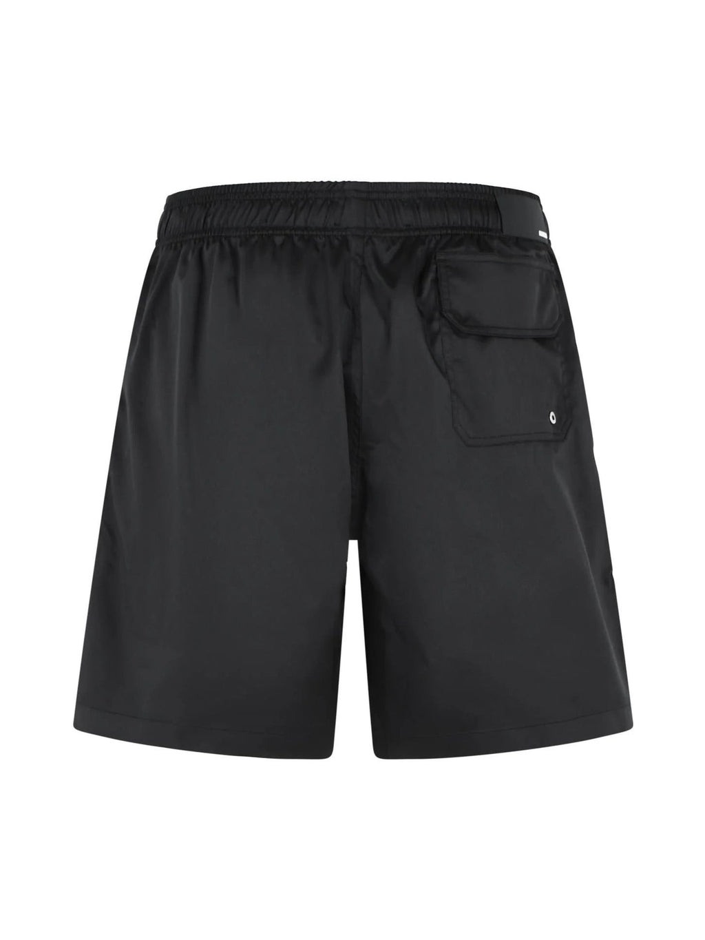AMIRI CHATEAU CREST SWIM TRUNKS BLACK