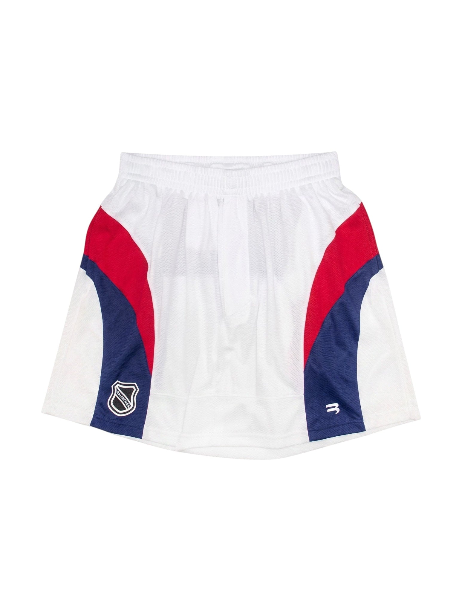 BALENCIAGA HOCKEY MESH SHORT WHITE