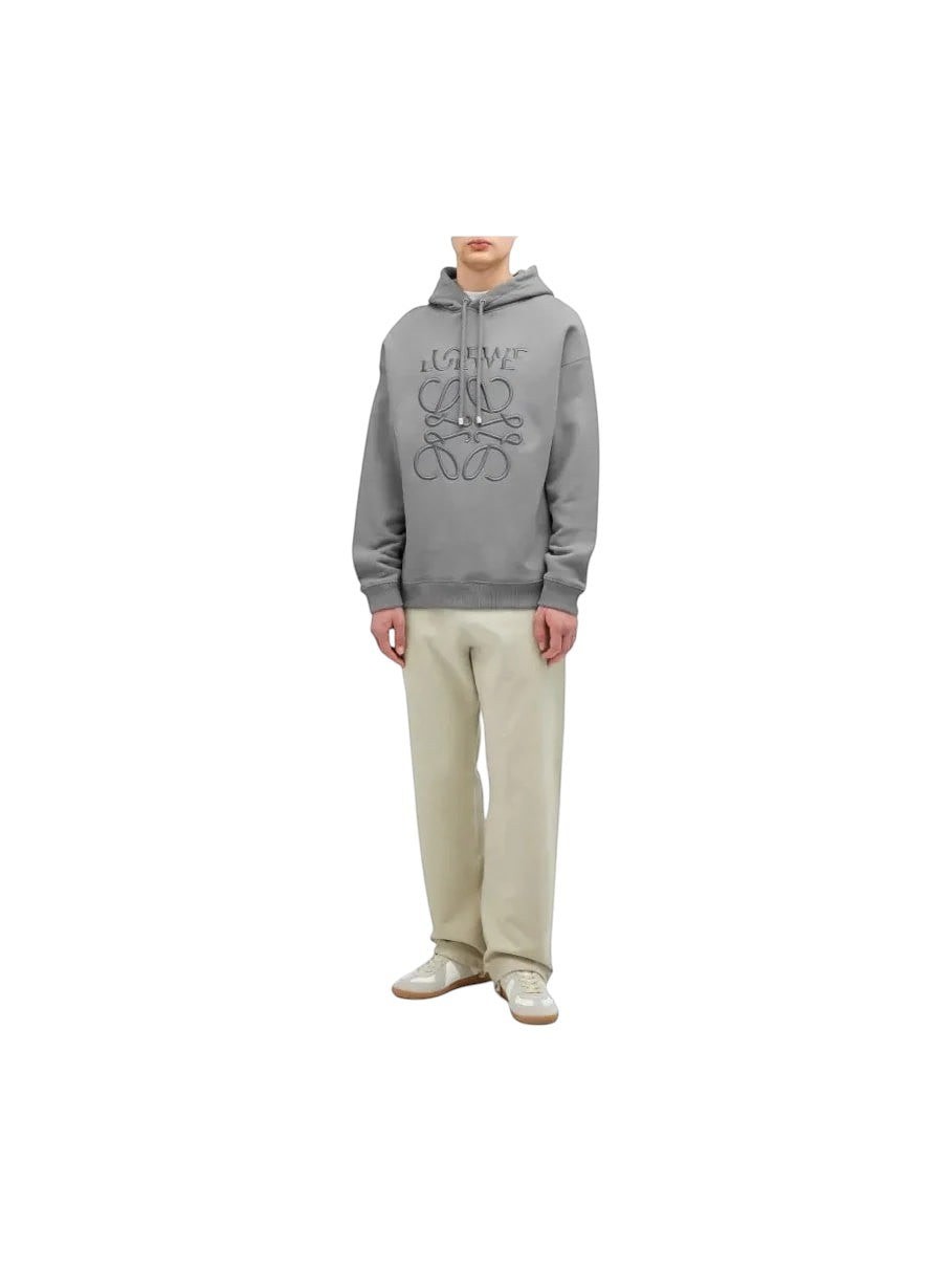 LOEWE SPLIT LOGO RELAXED HOODIE