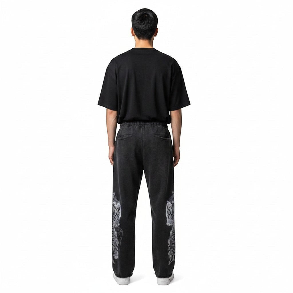 LOST INTRICACY TWIN TIGERS SWEATPANTS BLACK