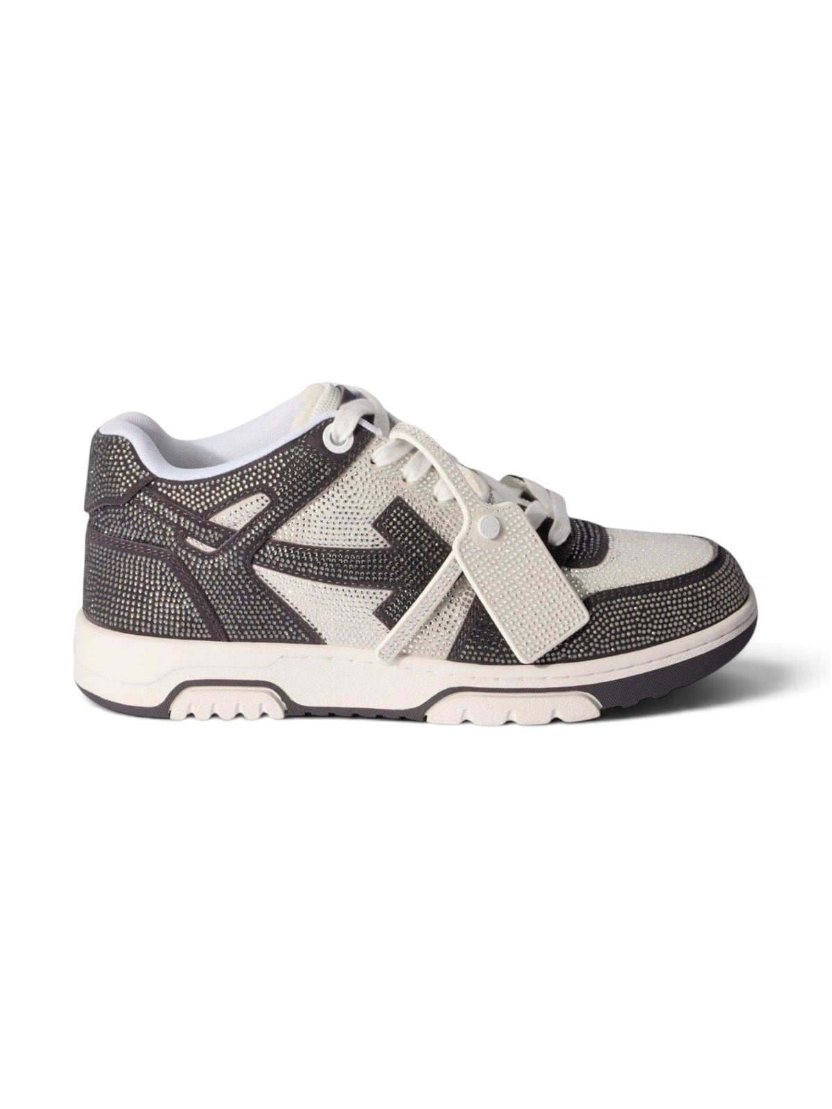 OFF WHITE OUT OF OFFICE CRYSTAL WHITE DARK GREY