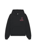RHUDE SEND RHUDES BLACK HOODIE