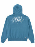 AMIRI EDEN ROCK BLUE & WHITE ST. BARTHELEMY HOODIE
