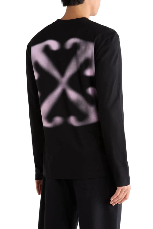OFF-WHITE VANISH ARROW LONG SLEEVE BLACK