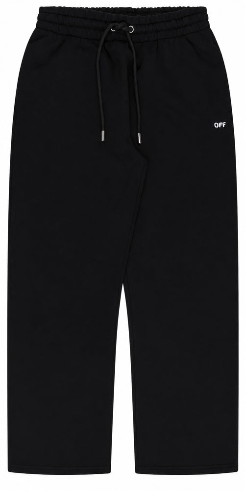 OFF WHITE SWEATPANTS SPRAY ARROW