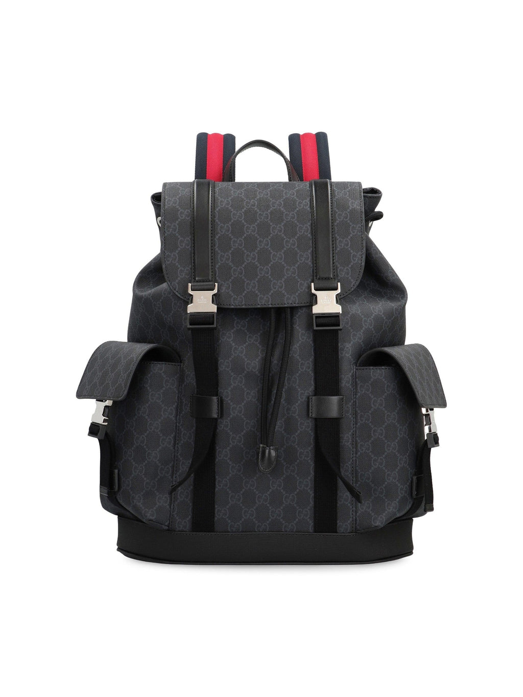 GUCCI GG MONOGRAM CANVAS SUPREME BLACK BACKPACK