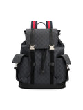 GUCCI GG MONOGRAM CANVAS SUPREME BLACK BACKPACK