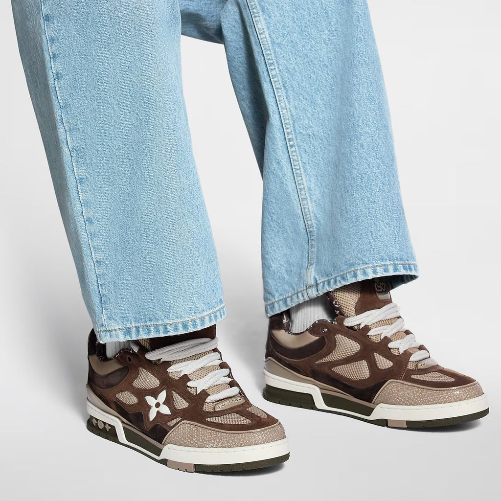 LOUIS VUITTON LV SKATE DARK BROWN