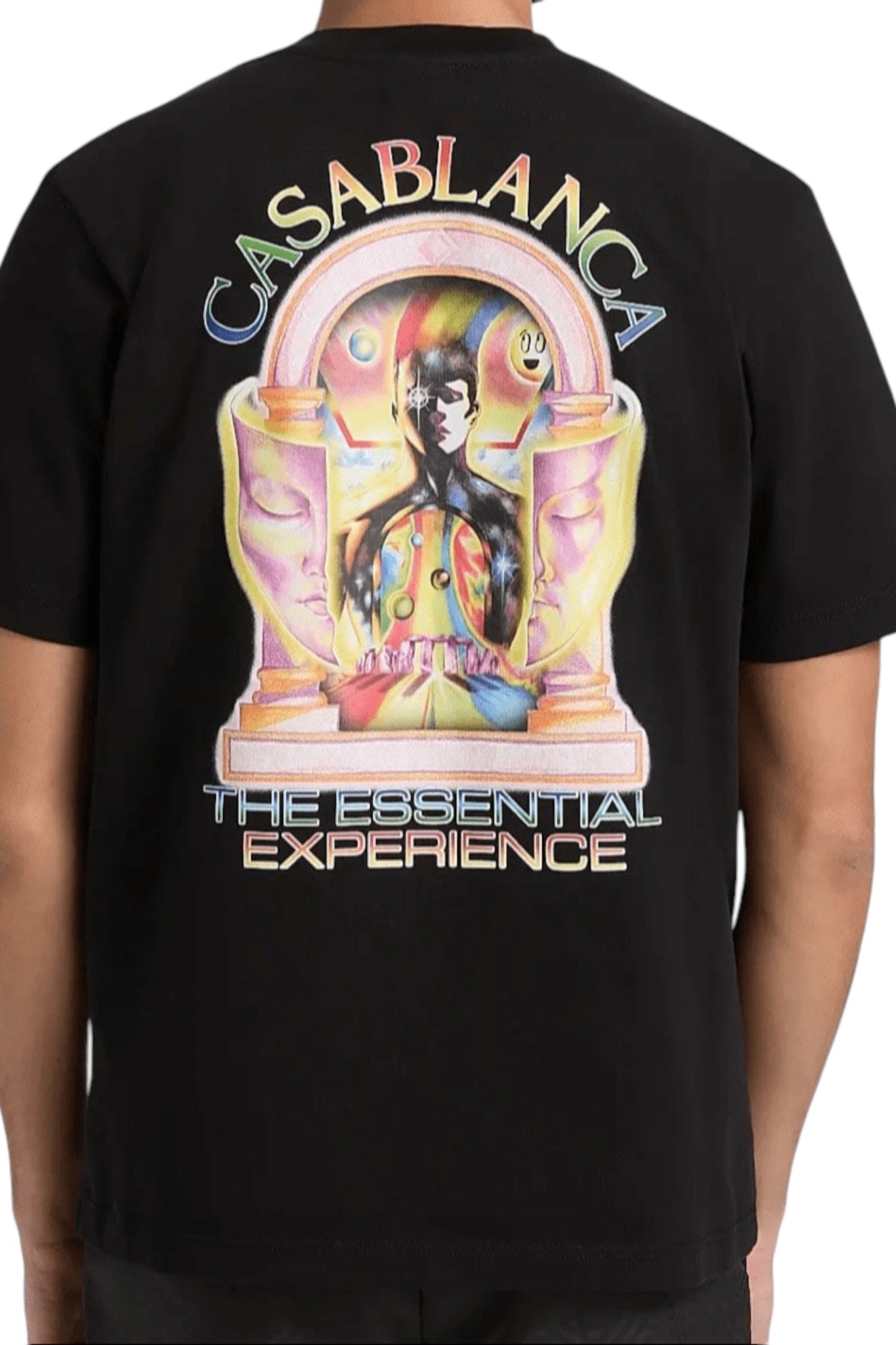 CASABLANCA ESSENTIAL EXPERIENCE T-SHIRT BLACK