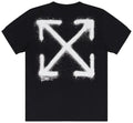 OFF WHITE SPRAY CAN ARROW SLIM T-SHIRT BLACK