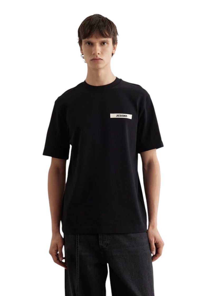 JACQUEMUS LE GROSS T-SHIRT BLACK