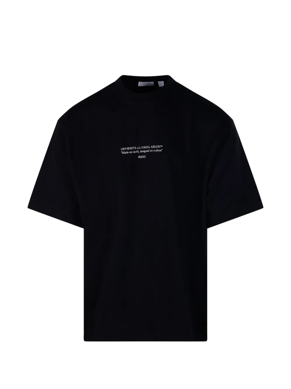 OFF WHITE STATEMENT VIRGIL ABLOH PLAIN T-SHIRT