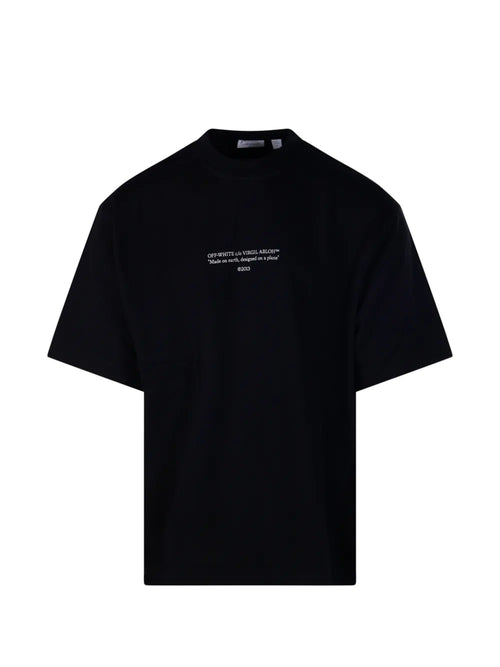 OFF WHITE STATEMENT VIRGIL ABLOH PLAIN T-SHIRT